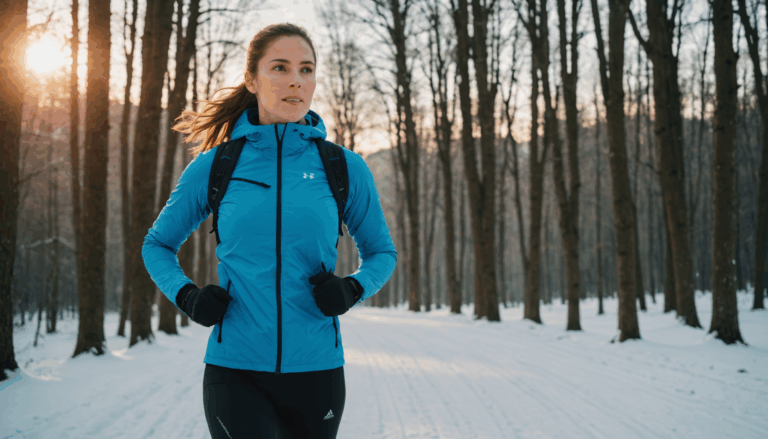Mode Sport Hiver : Collants et Vestes Isolantes pour Courir Par Tous Temps