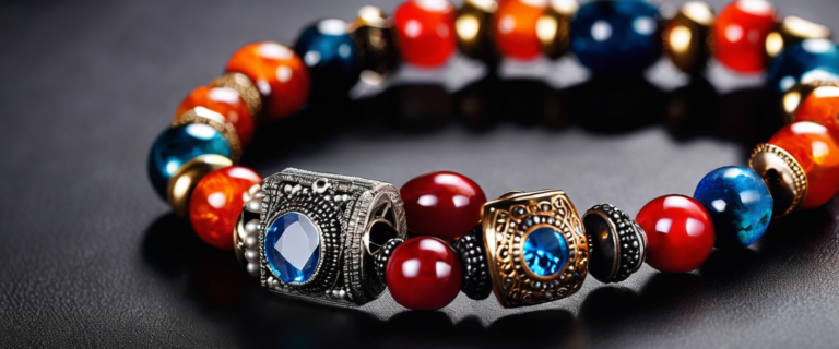 L’histoire raffinée des boutons de manchette et bracelets perles pour homme